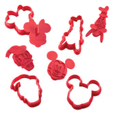 Bake with Mickey Mouse 8-Piece Cookie Cutter and Stamp Set