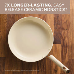 2-Piece Ceramic Induction Frying Pan Set