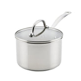Stainless Steel 3-Quart Saucepan with Lid