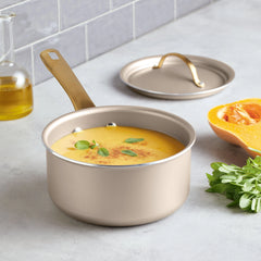 Radiant Nonstick 2-Quart Saucepan With Lid