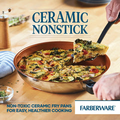 Classic Traditions Ceramic Stainless Steel 12.5" Skillet