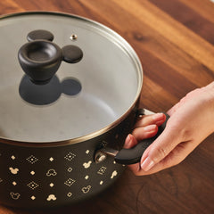 5.5-Quart Monochrome Ceramic Nonstick Stockpot with Lid