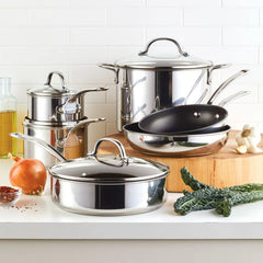 Millennium Nonstick Stainless Steel 10-Piece Set