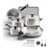 12-Piece Stainless Steel Induction Cookware Set