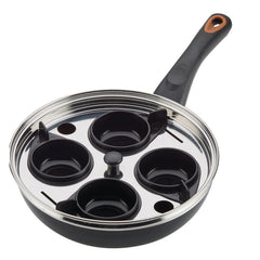 8-Inch Copper Ceramic Nonstick Egg Poacher