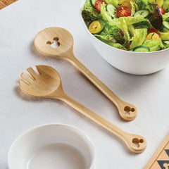 2-Piece Bamboo Salad Server Set