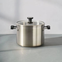 8-Quart Stainless Steel Induction Stockpot with Lid