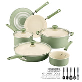 14-Piece Ceramic Nonstick Cookware Set