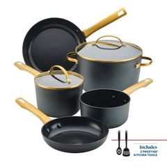 Forged Induction Ceramic 9-Piece Cookware Set