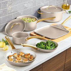 Radiant Nonstick 12-Piece Cookware Set
