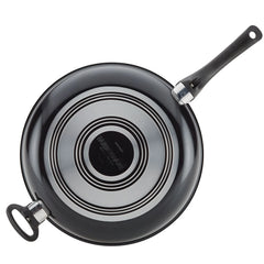 12.5-Inch Copper Ceramic Nonstick Deep Frying Pan