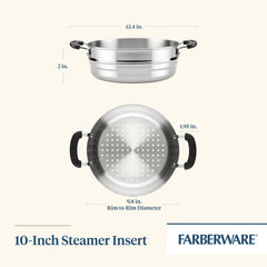 10 Inch Steamer Insert Stainless Steel