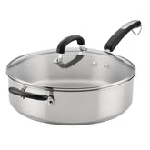 6-Quart Saute Pan with Lid and Helper Handle