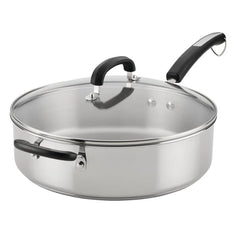 6-Quart Saute Pan with Lid and Helper Handle