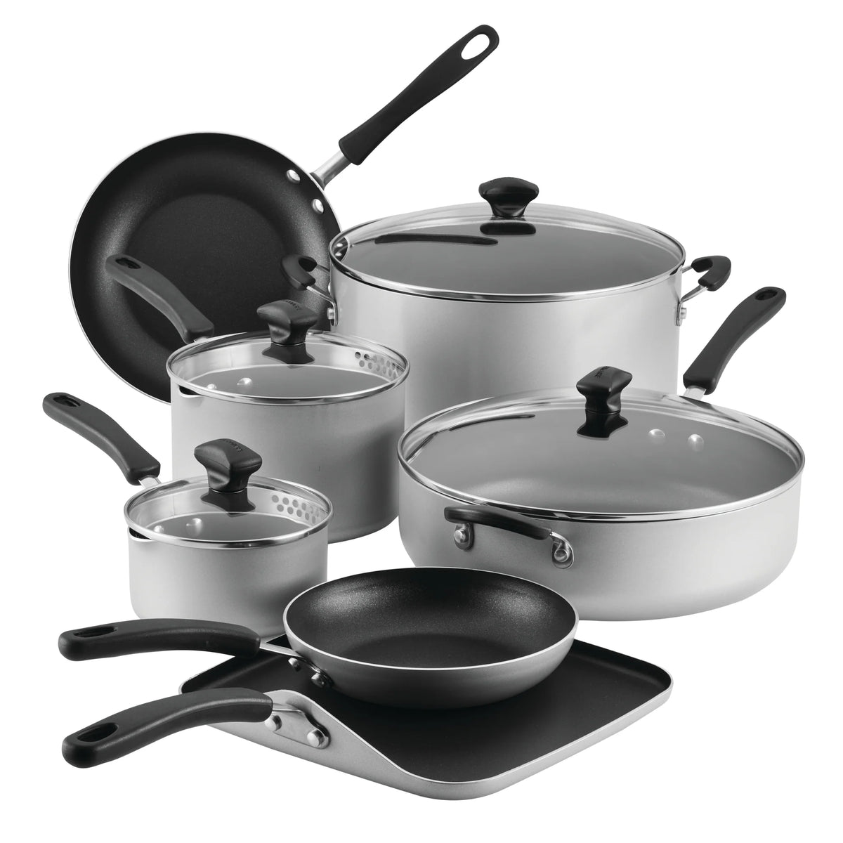 11-Piece Nonstick Cookware Set