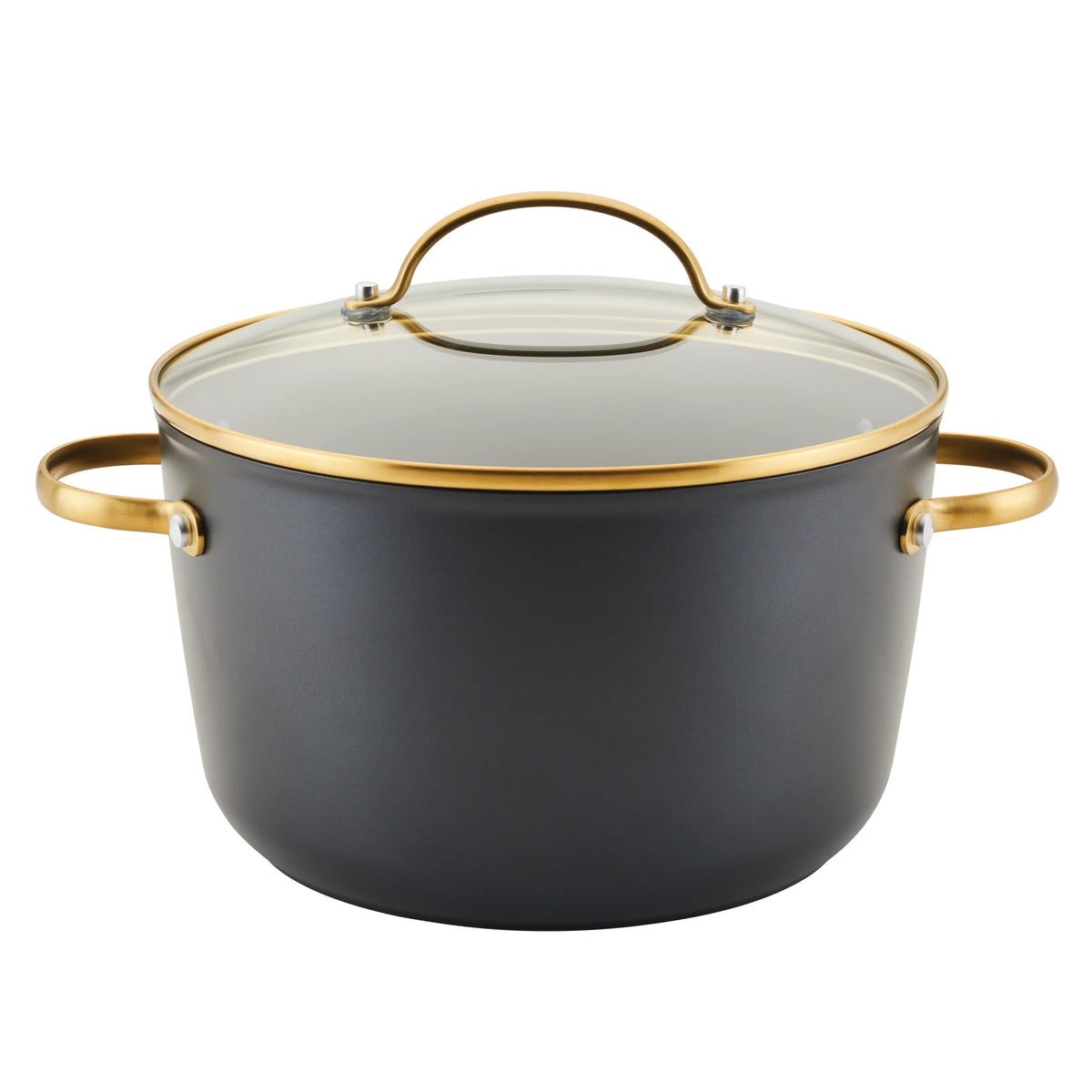 Forged Induction Ceramic 6-Quart Stockpot With Lid
