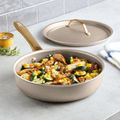 Radiant Nonstick 2.75-Quart Saute Pan With Lid