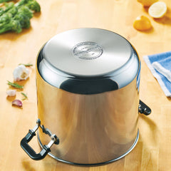 Classic Series Stainless Steel 11-Qt. Stockpot With Lid