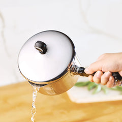 Classic Series Stainless Steel Saucepan With Straining Lid