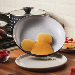 7-Piece Monochrome Ceramic Nonstick Cookware Set