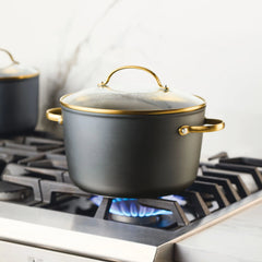 Forged Induction Ceramic 9-Piece Cookware Set