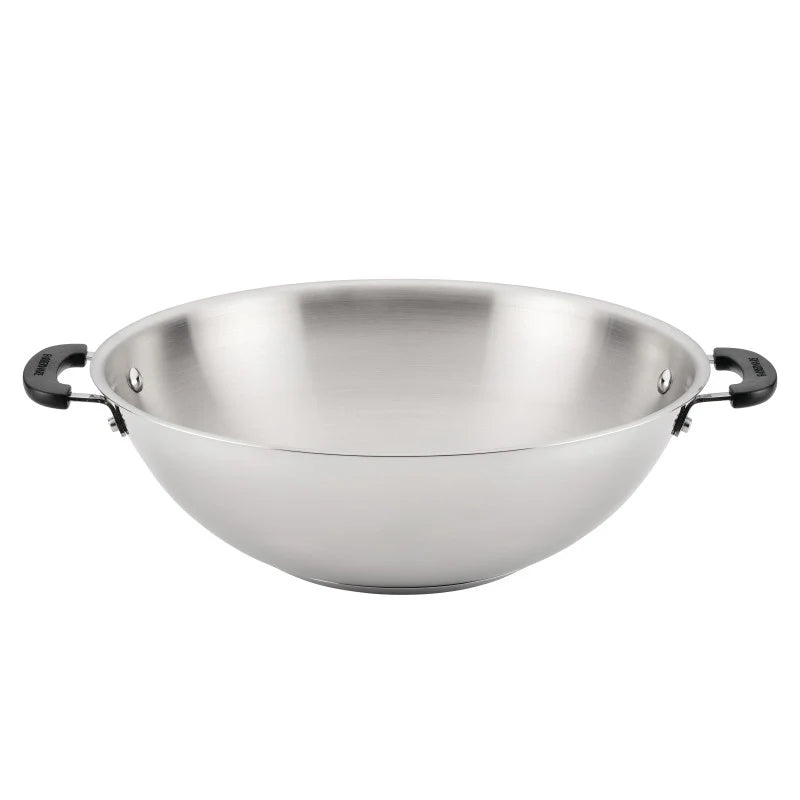 14-Inch Stainless Steel Wok