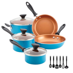 14-Piece Ceramic Nonstick Cookware Set
