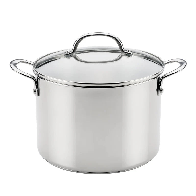 Stainless Steel 8-Quart Stockpot with Lid