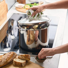 Stainless Steel 8-Quart Stockpot with Lid