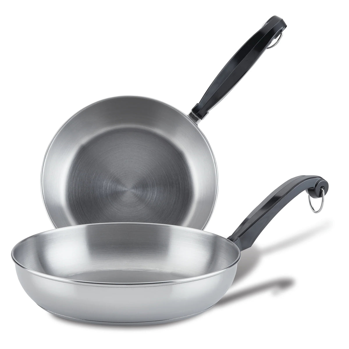 Classic Series Stainless Steel 8.25" & 10" Frying Pan Set