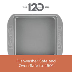 4-Piece Nonstick Cookie Pan and Cake Pan Set