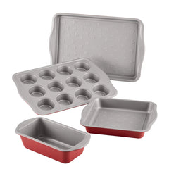 4-Piece Cake, Muffin, and Cookie Pan Set