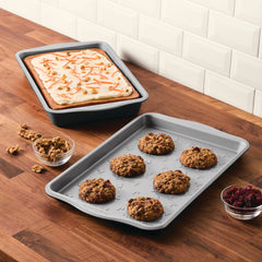 2-Piece Cake Pan and Cookie Pan Set
