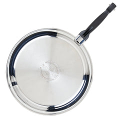 Classic Traditions Ceramic Stainless Steel 12.5" Skillet
