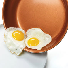 10-Inch Copper Ceramic Nonstick Frying Pan