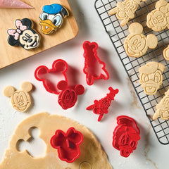 Bake with Mickey Mouse 8-Piece Cookie Cutter and Stamp Set