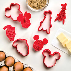 Bake with Mickey Mouse 8-Piece Cookie Cutter and Stamp Set