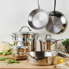 Millennium Stainless Steel 10-Piece Cookware Set