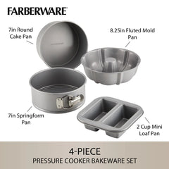 4-Piece Nonstick Specialty Bakeware Set