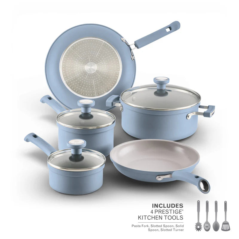 12-Piece Ceramic Plus Induction Cookware Set