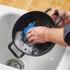 3-Quart Monochrome Pre-Seasoned Cast-Iron Dutch Oven