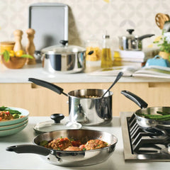 14-Piece Stainless Steel Cookware Set